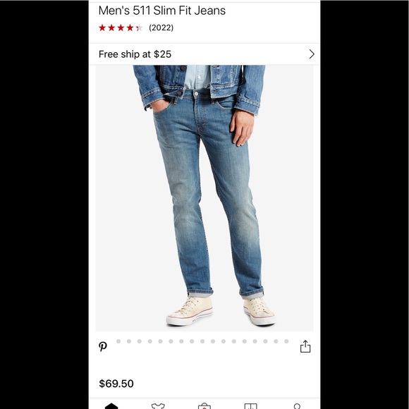Levi's Other - ❌❌SOLD❌❌ Men’s 511 slim fit